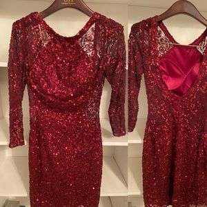 Red Scala dress, worn once!